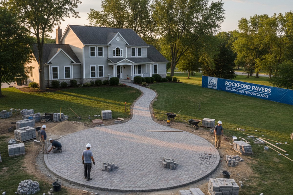 Rockford, IL Paver Installation