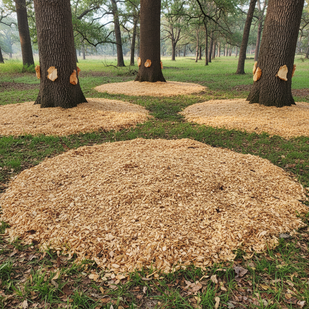Mulching Houston, TX