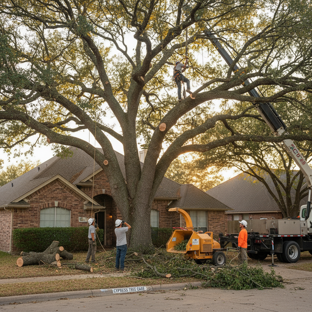 Cypress, TX Stump Grinding