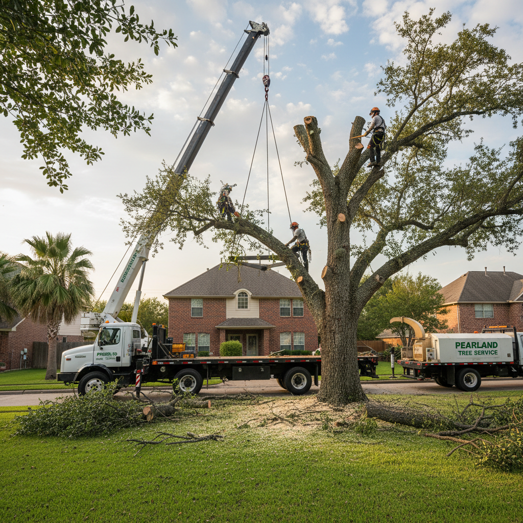 Pearland, TX Stump Grinding