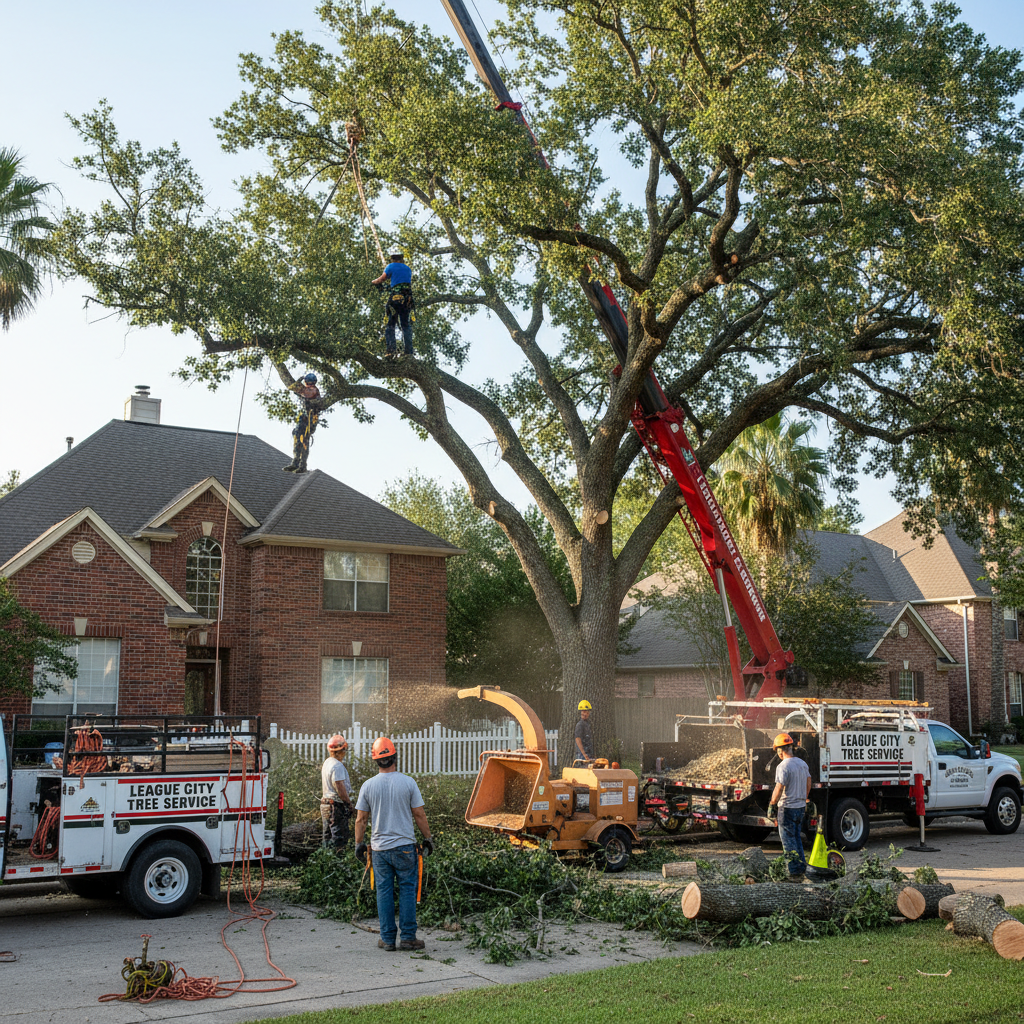 League City, TX Stump Grinding
