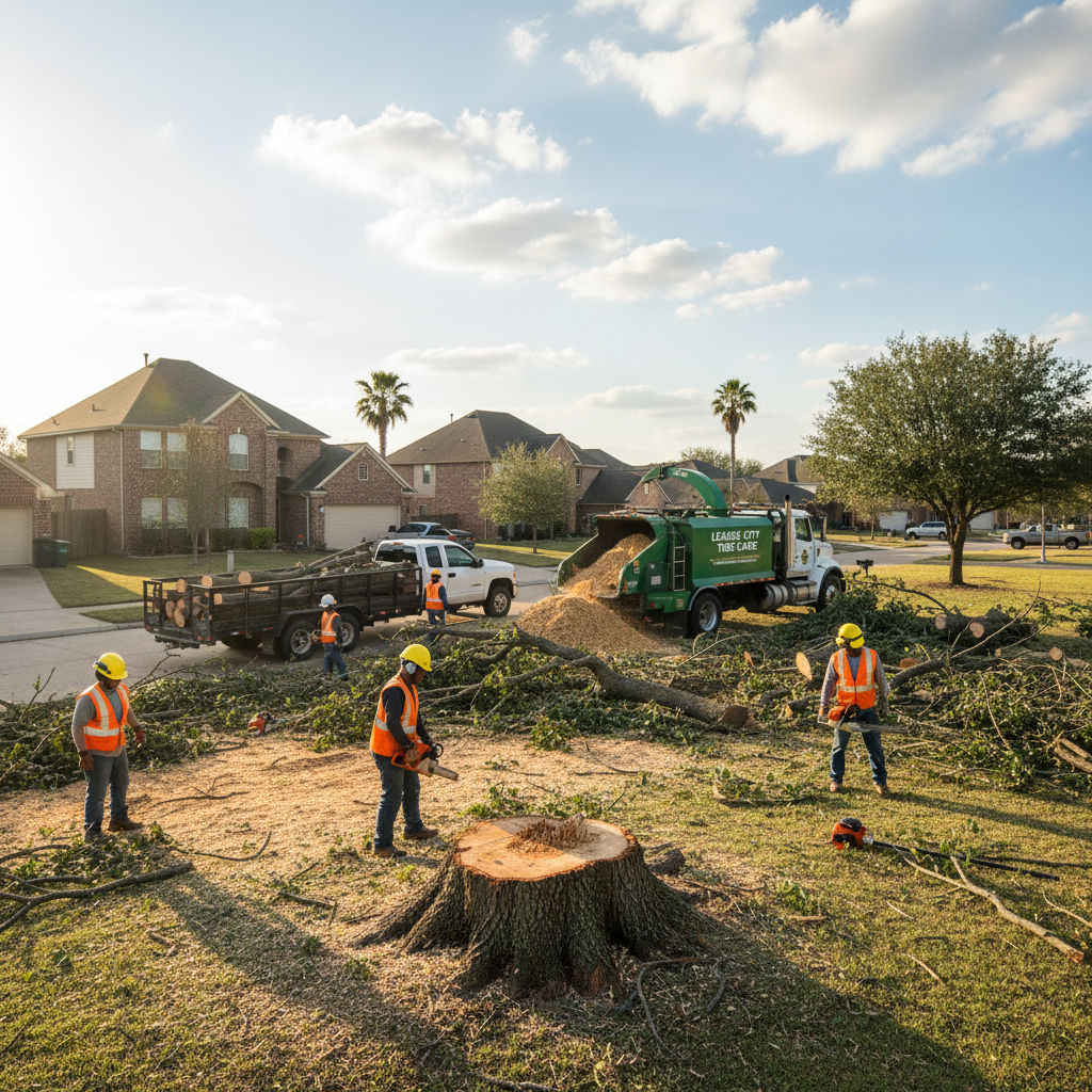 League City, TX Tree Removal