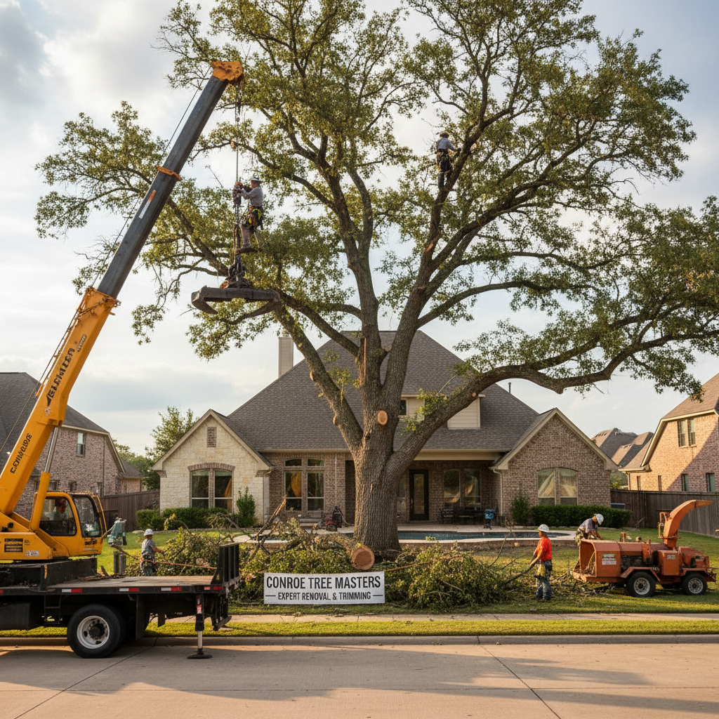 Conroe, TX Stump Grinding