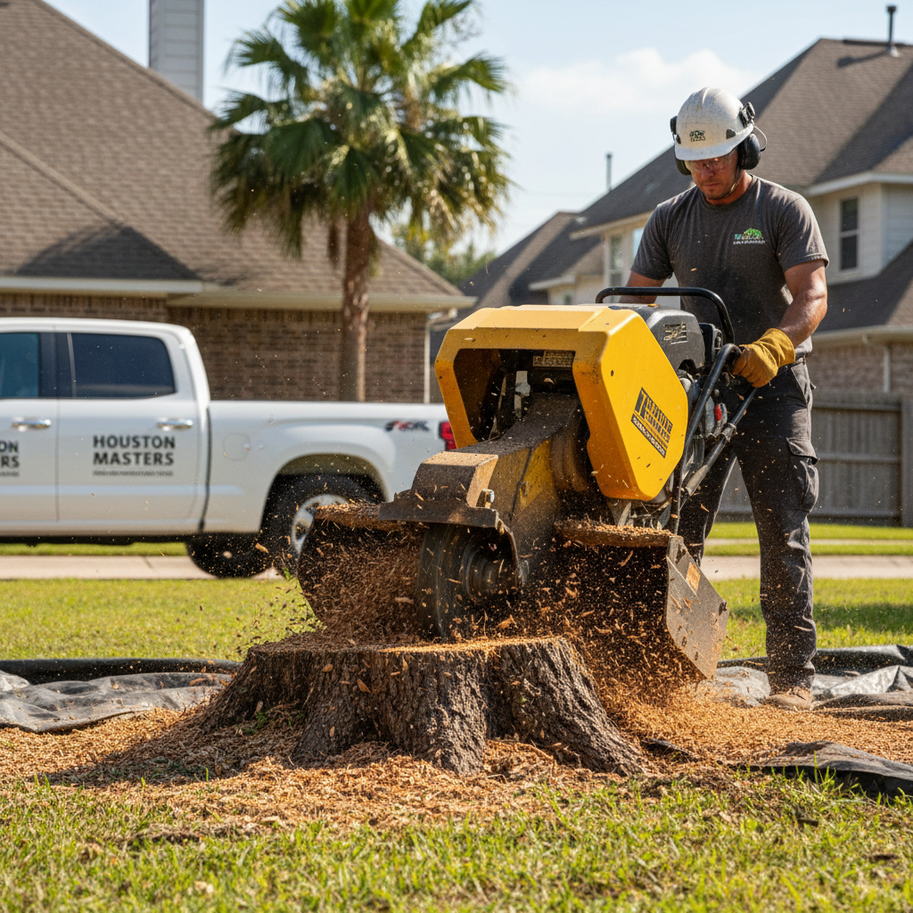 Spring, TX Stump Grinding