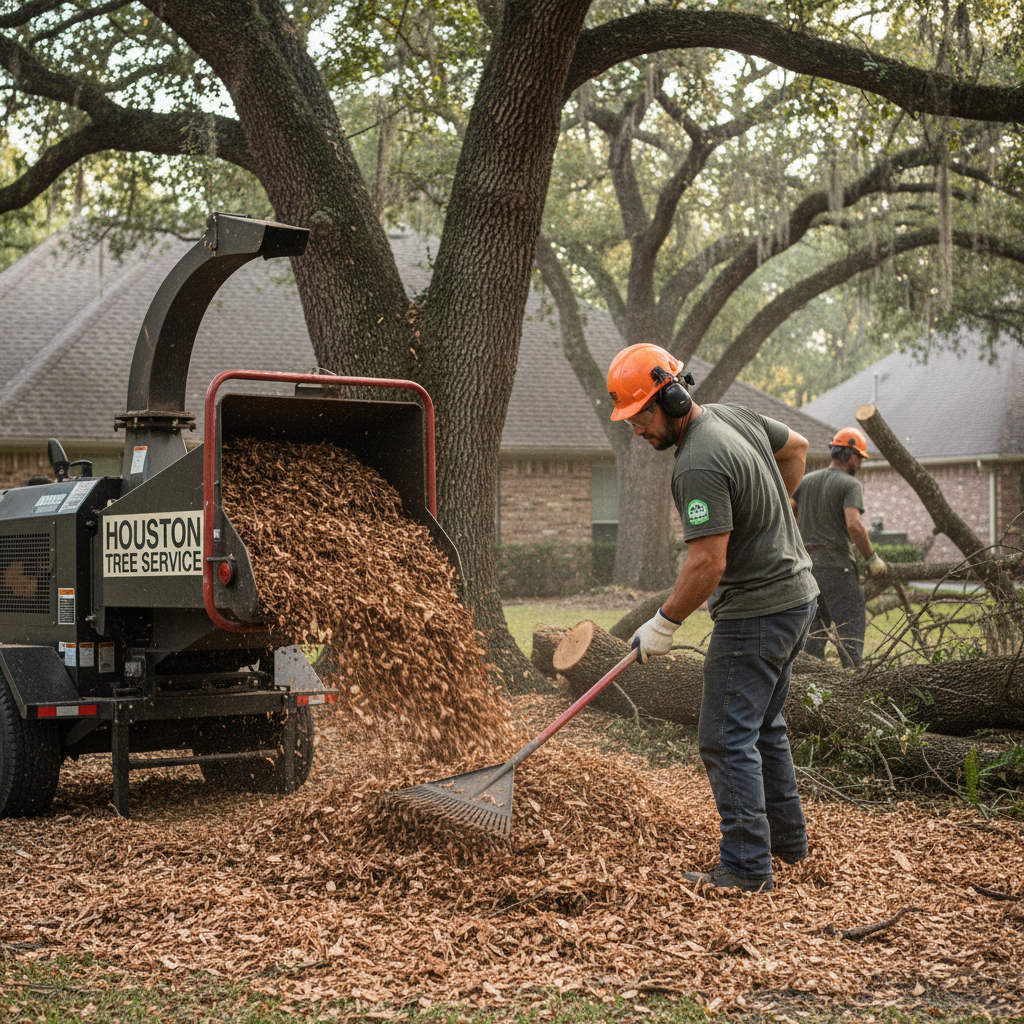 Spring, TX Mulching