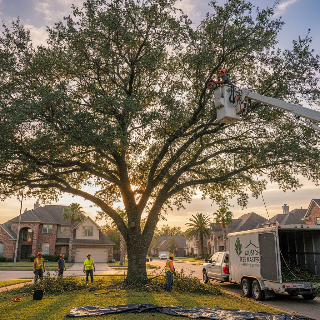 Tree Trimming in Houston, TX