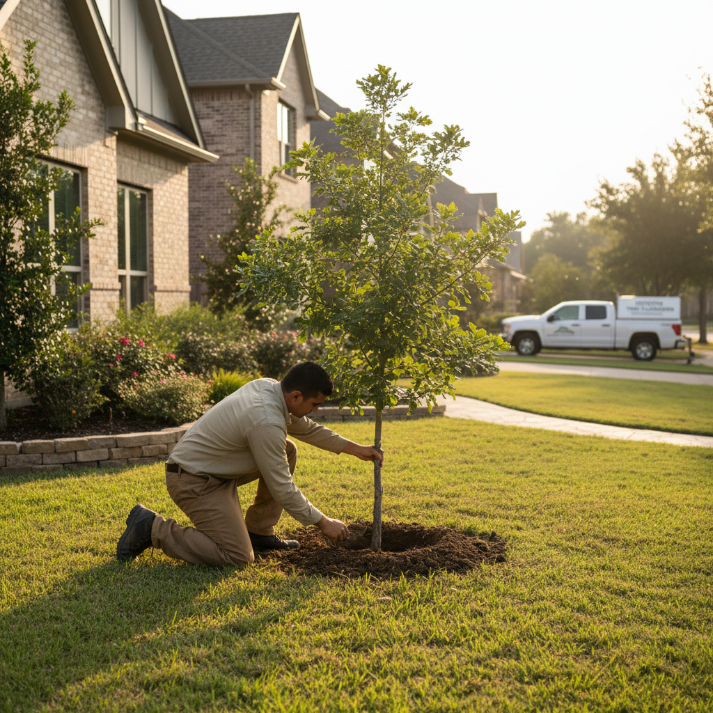 Tree Planting in Houston, TX