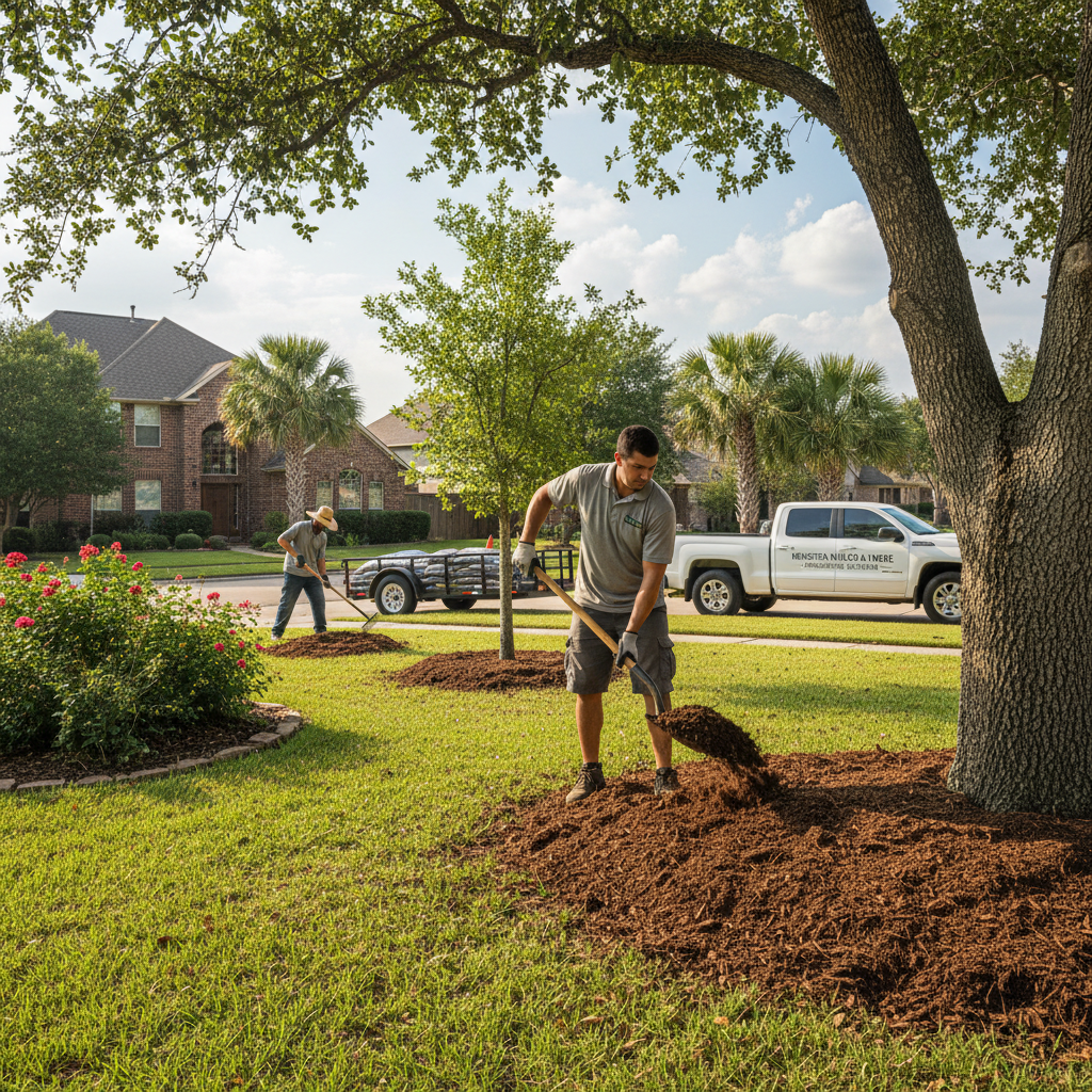 Flowerbed Installation in Houston, TX
