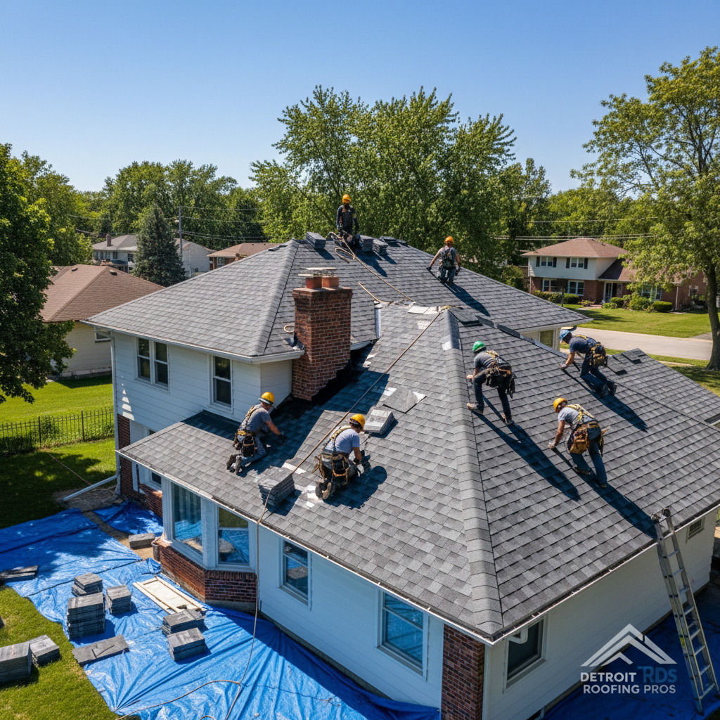 Roofing (Managed Installations) in Detroit, MI