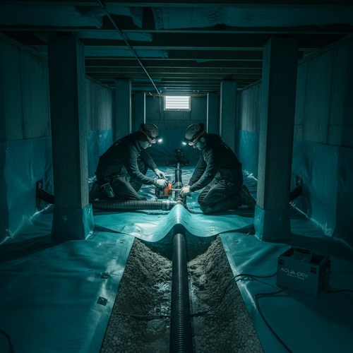 Crawl Space Moisture & Drainage Solutions in Hoover