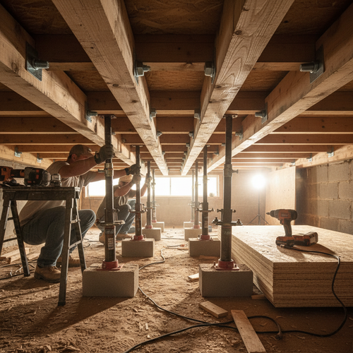 Tuscaloosa Floor Joist Reinforcement & Subfloor Support