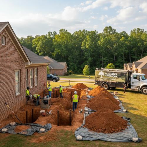 Alabaster Basement Waterproofing Systems
