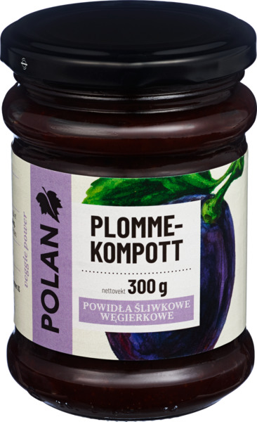 Polan Plomme-kompott 300g