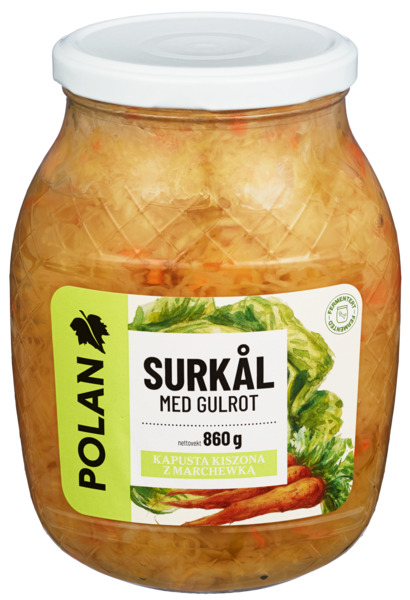 Polan Surkål med gulrot 860g