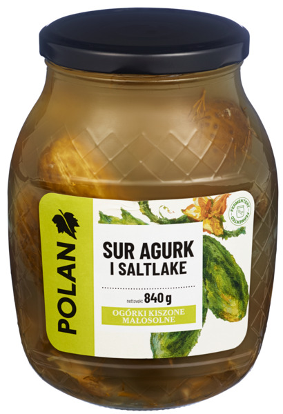 Polan Sur Agurk i Saltlake 840g