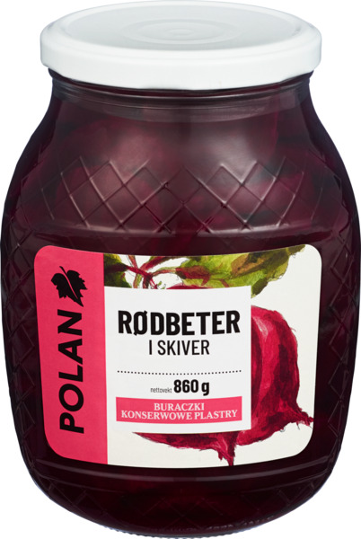 Polan Rodbeter i Skiver 860g