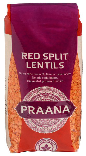 Praana Red Split Lentils