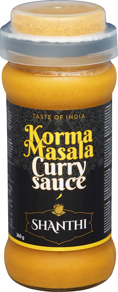 Shanthi Korma Masala Curry Sauce