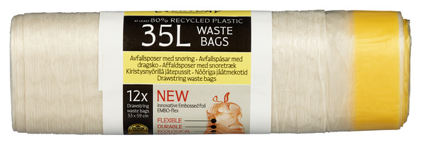 35L Waste Bags