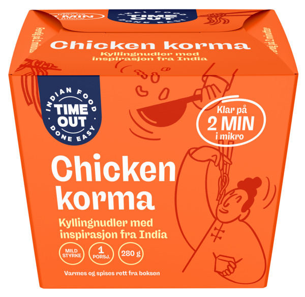 Time Out Chicken Korma 280g