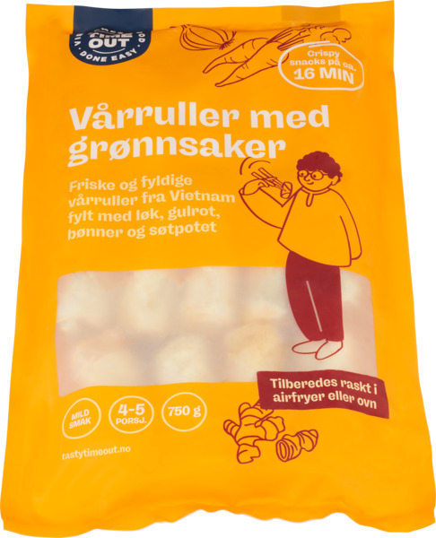 Vårruller med grønnsaker 750g