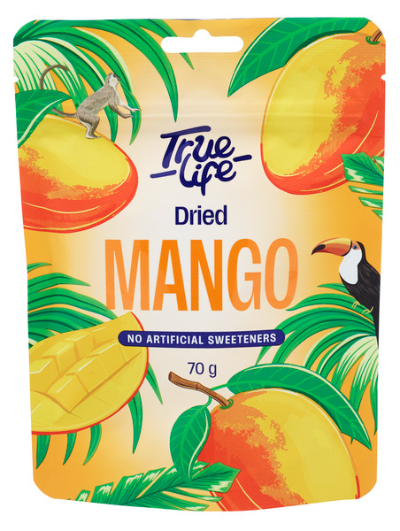 True Life Dried Mango 70g