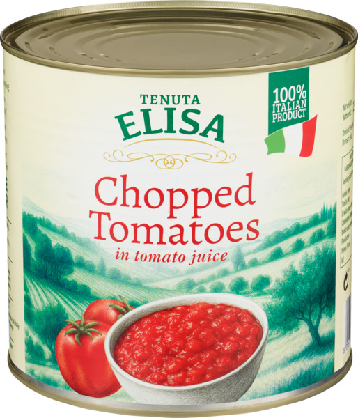 Tenuta Elisa Chopped Tomatoes in tomato juice