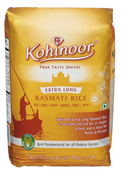 Kohinoor Extra Long Basmati Rice 2kg