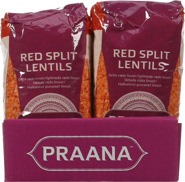 Praana Red Split Lentils