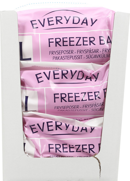 Everyday Freezer Bags 1L