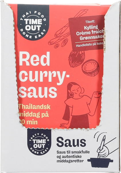 Time Out Red Curry-saus