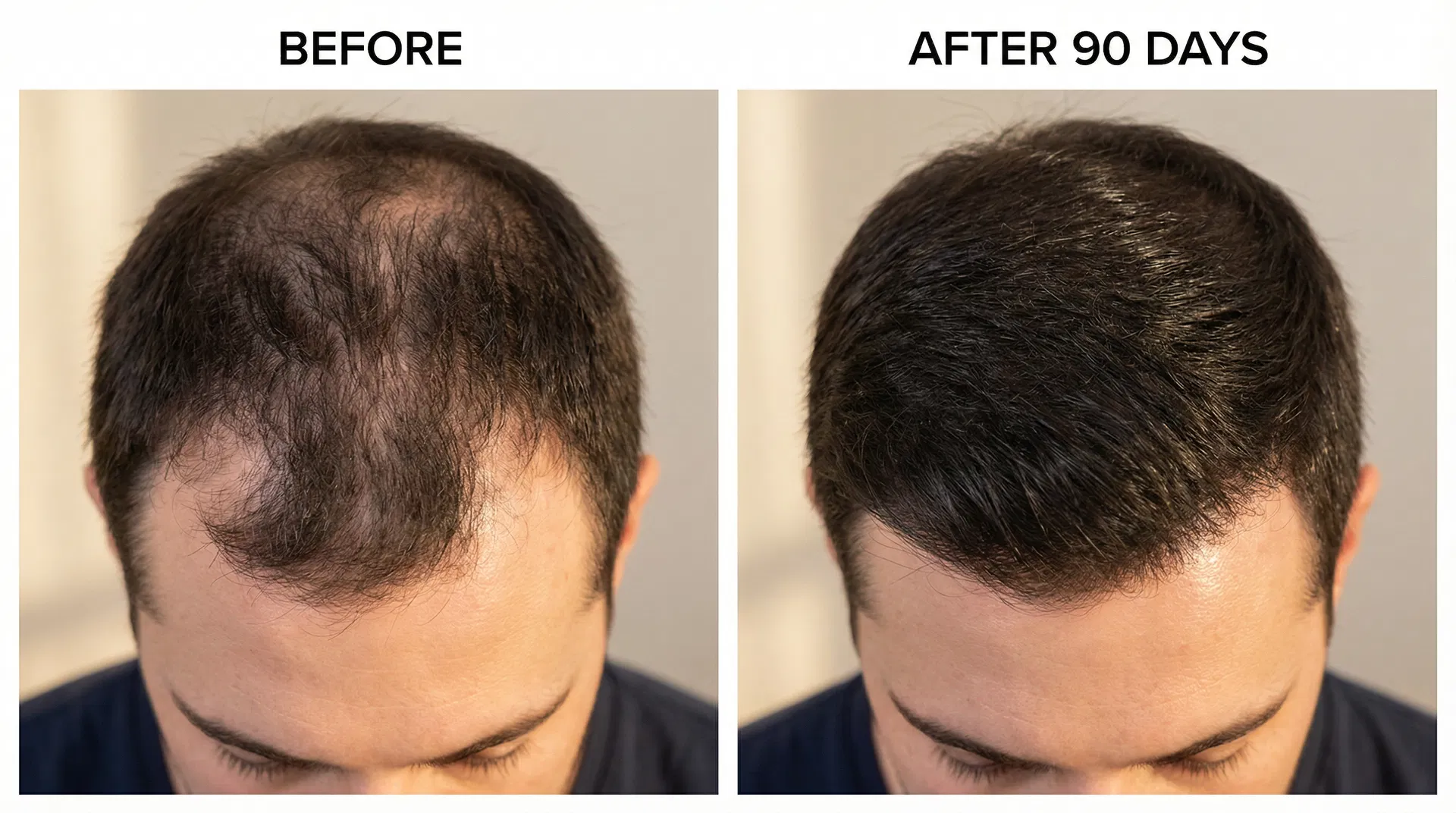 Marcus, 38 hair transformation