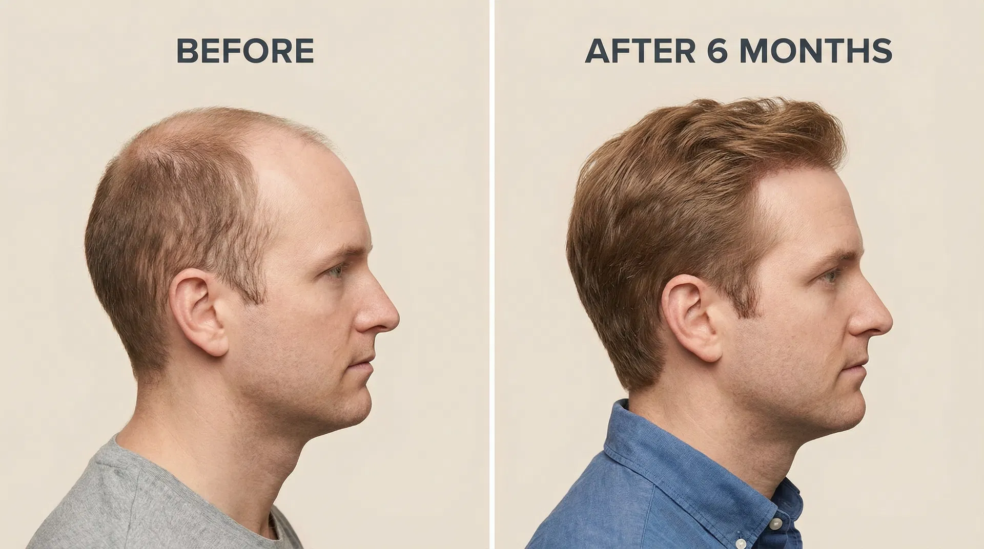 David, 44 hair transformation