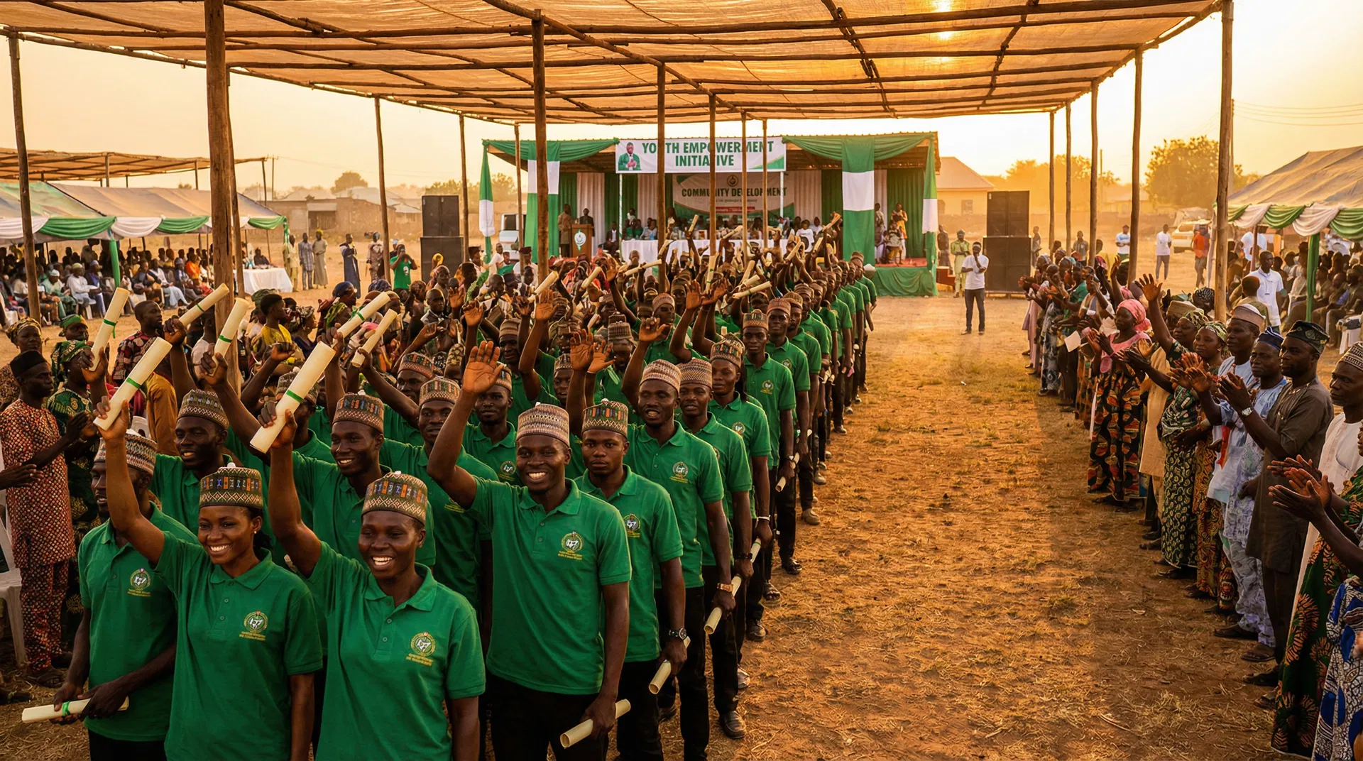 Youth empowerment graduation ceremony