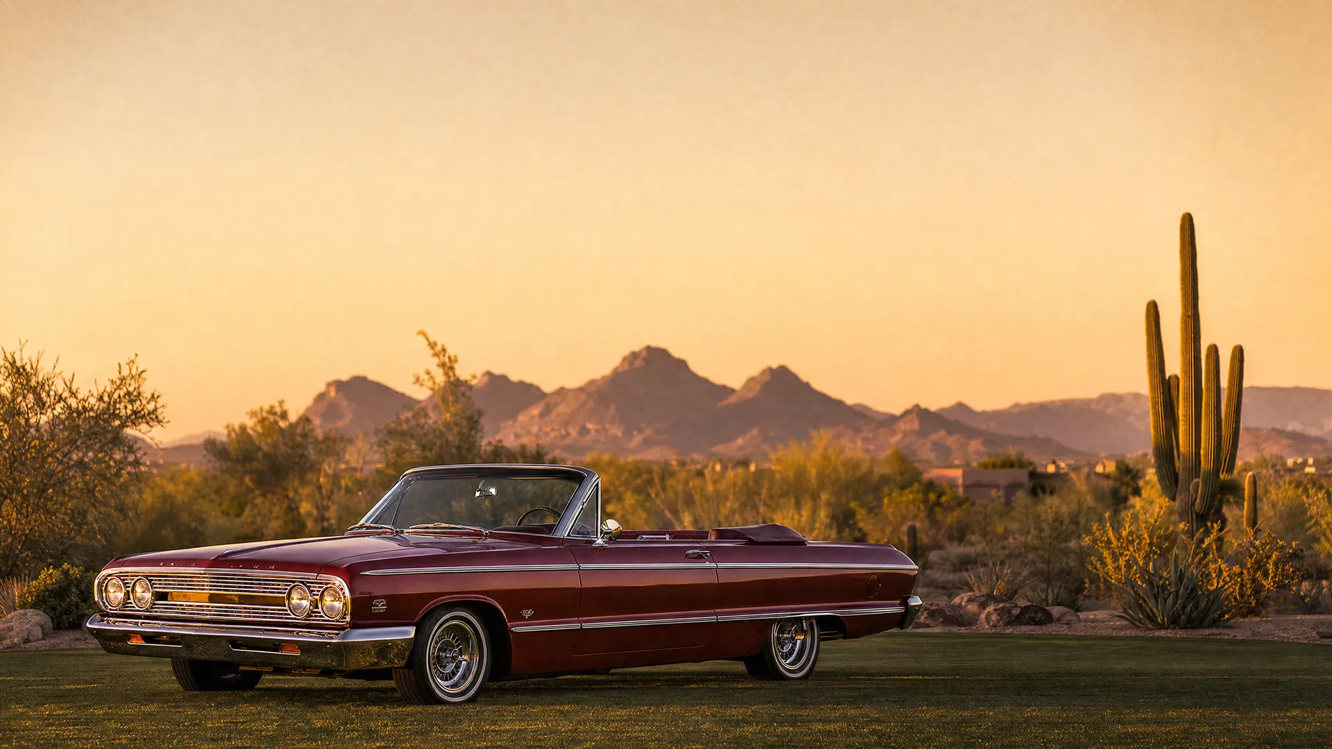Classic car event in Scottsdale