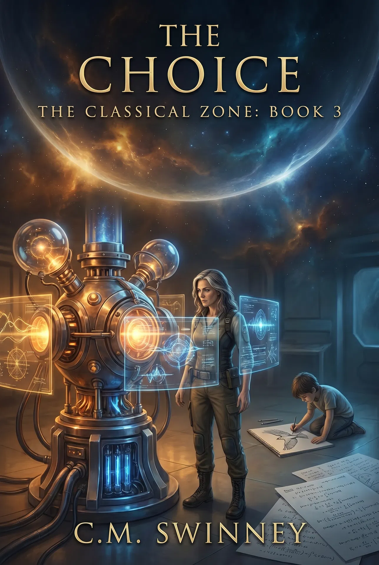 The Choice by C.M. Swinney — cover