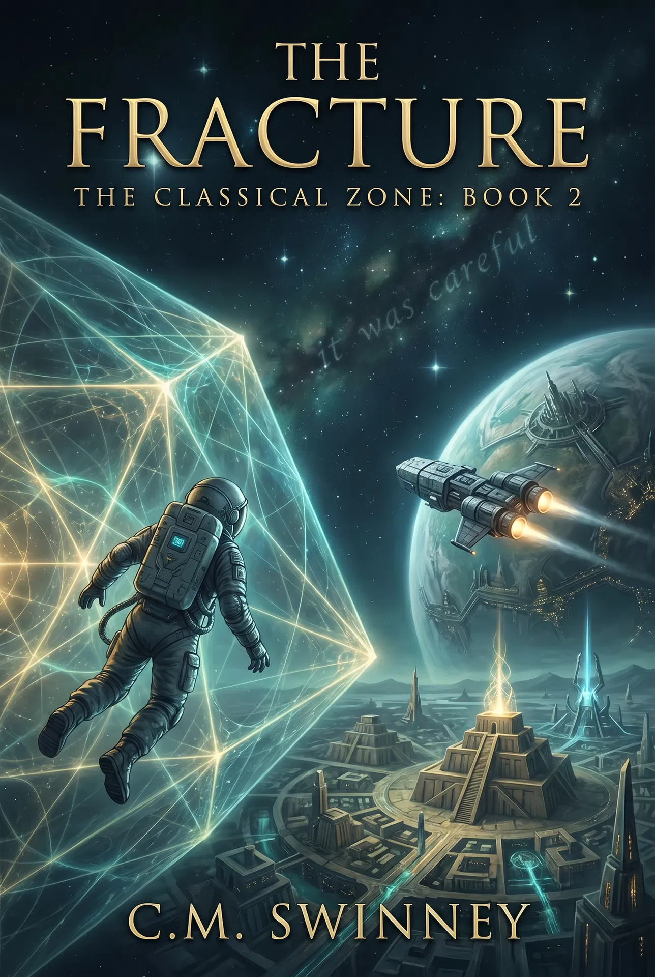 The Fracture by C.M. Swinney — cover