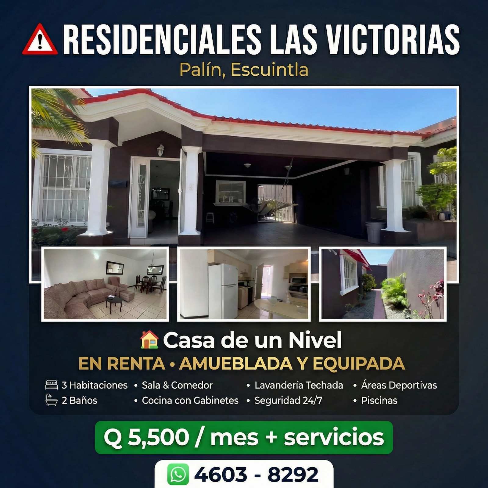 RESIDENCIALES LAS VICTORIAS. 