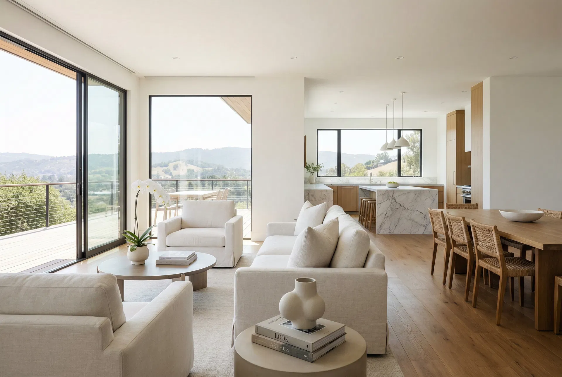 Luxury East Bay home interior