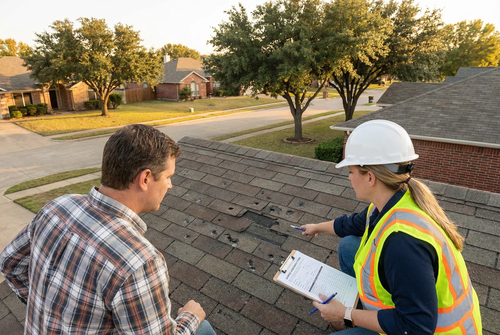 How to File a Roof Insurance Claim After a Hailstorm