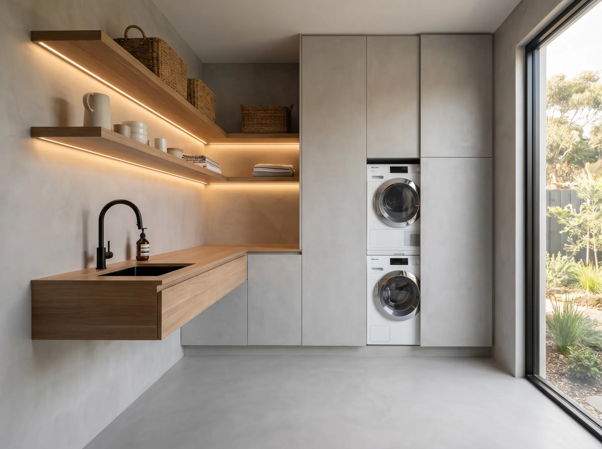 Microcement Laundries & Utility Gold Coast