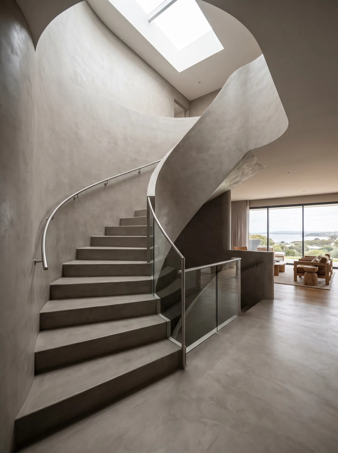 Microcement Staircases Gold Coast