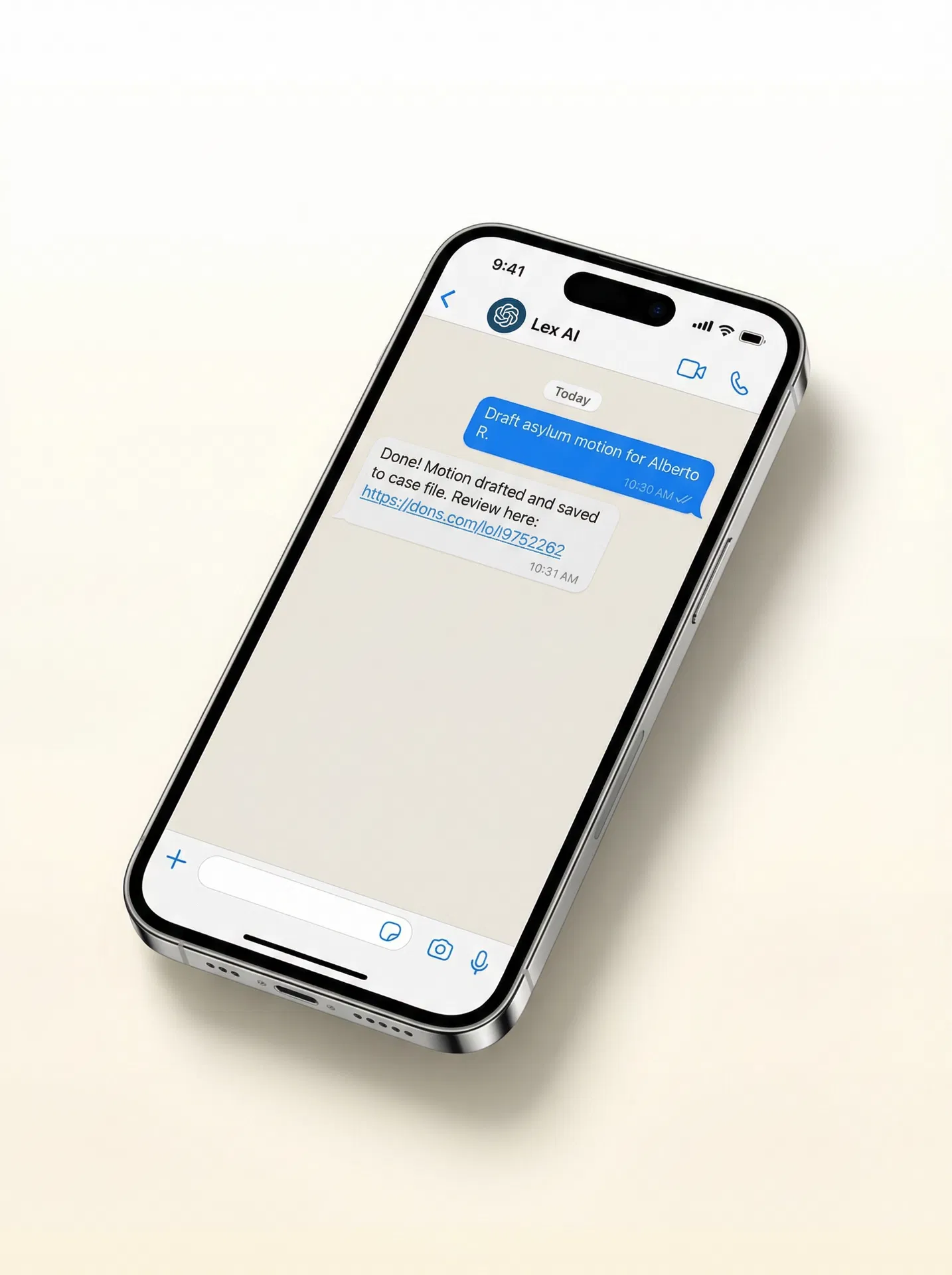 Lex WhatsApp integration