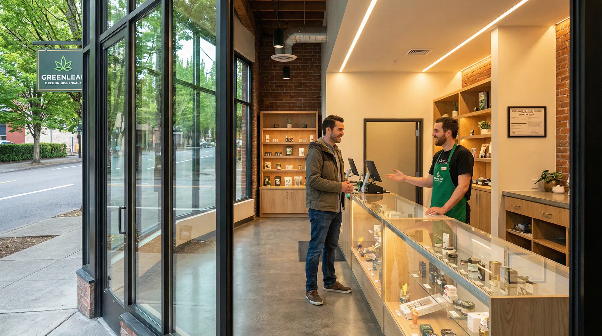 Oregon cannabis dispensary and grow operation