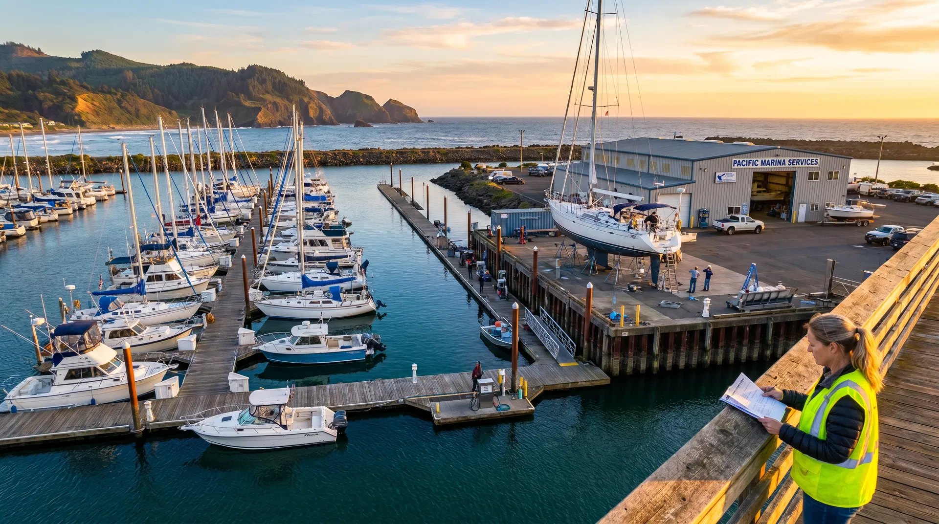 Insurance for Marinas, Boat Yards & Marine Service Companies on the Oregon Coast