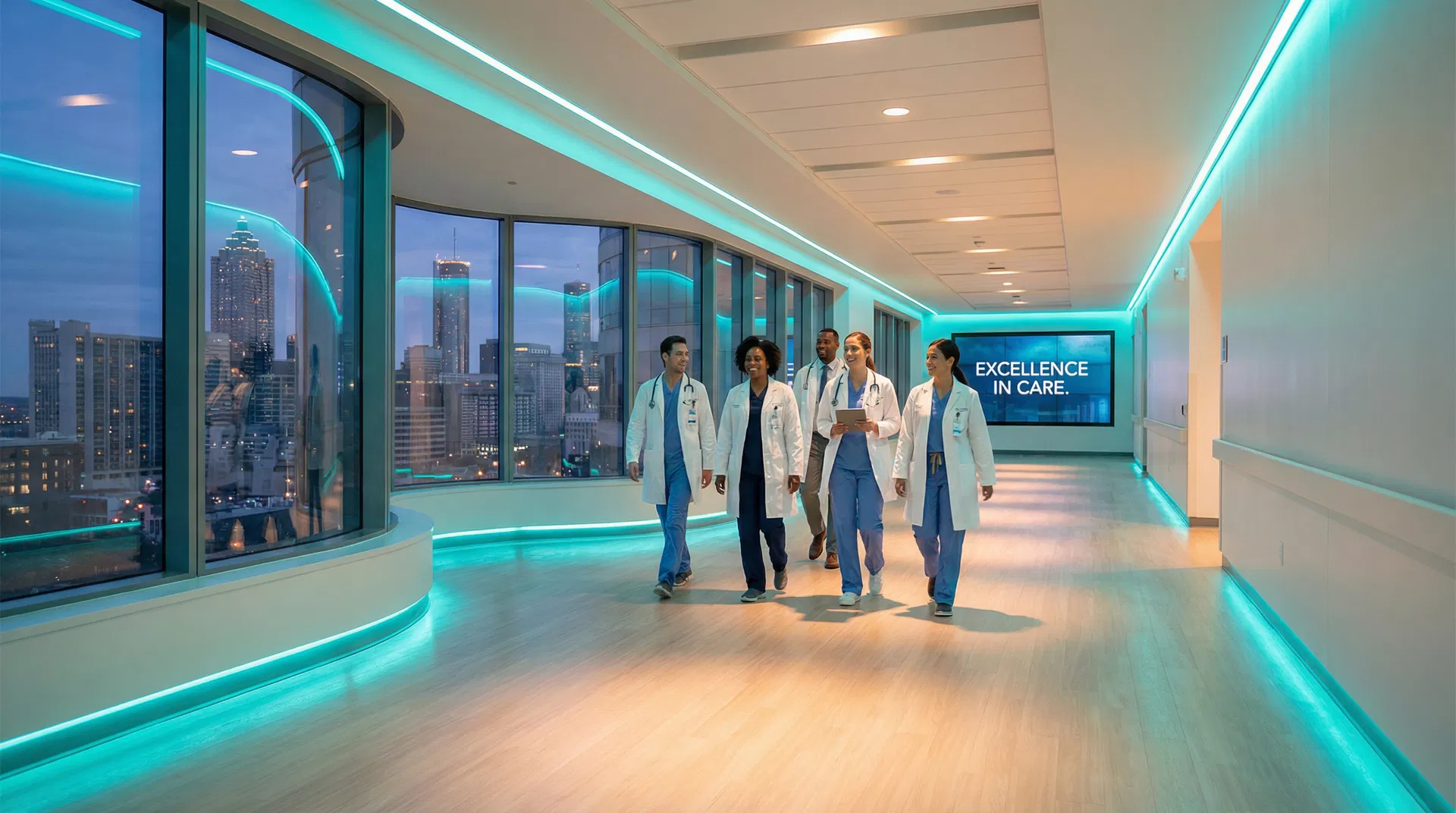 مستشفى حديث