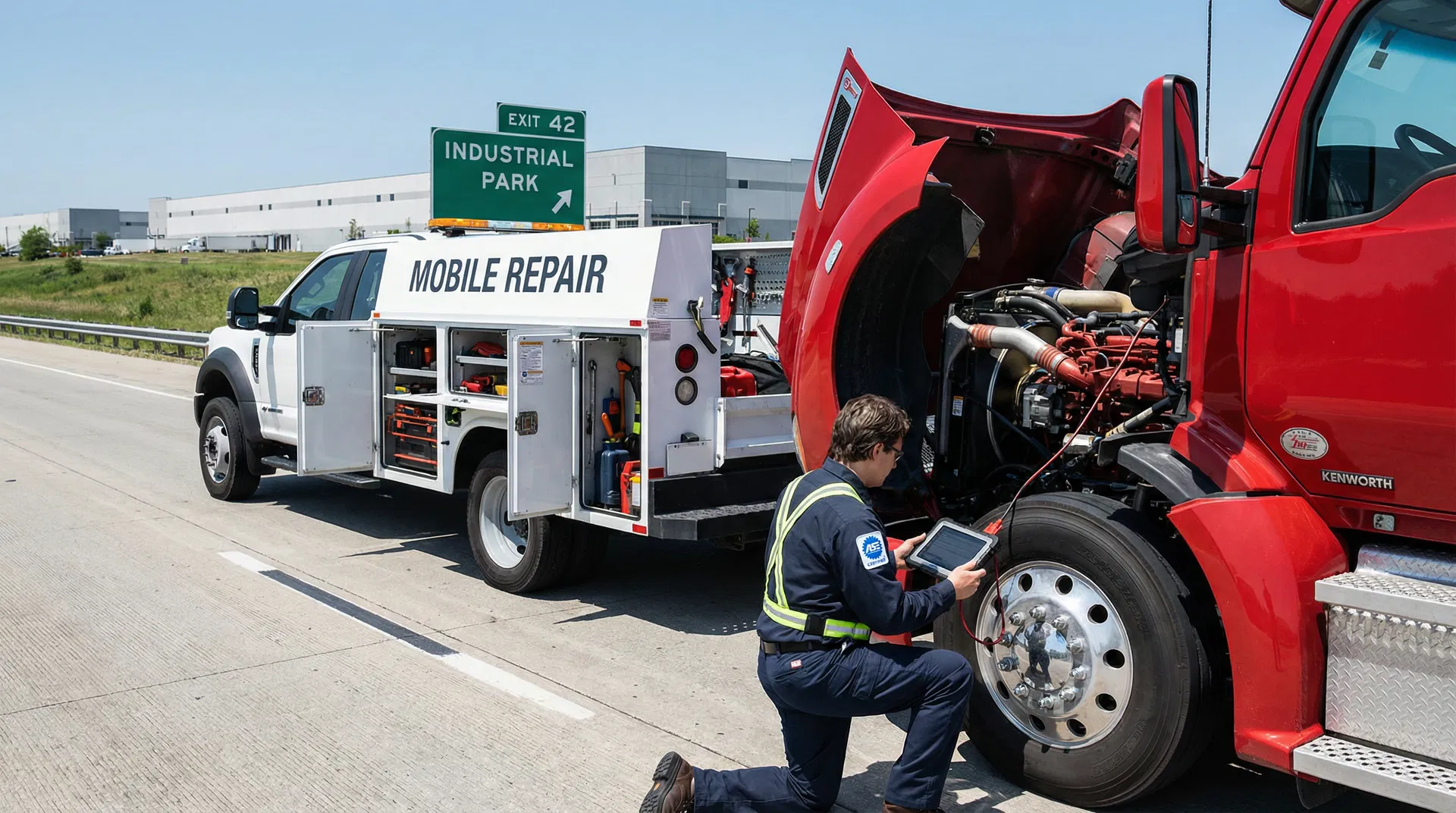 CTR mobile truck repair service — on-site diesel repair Concord NC