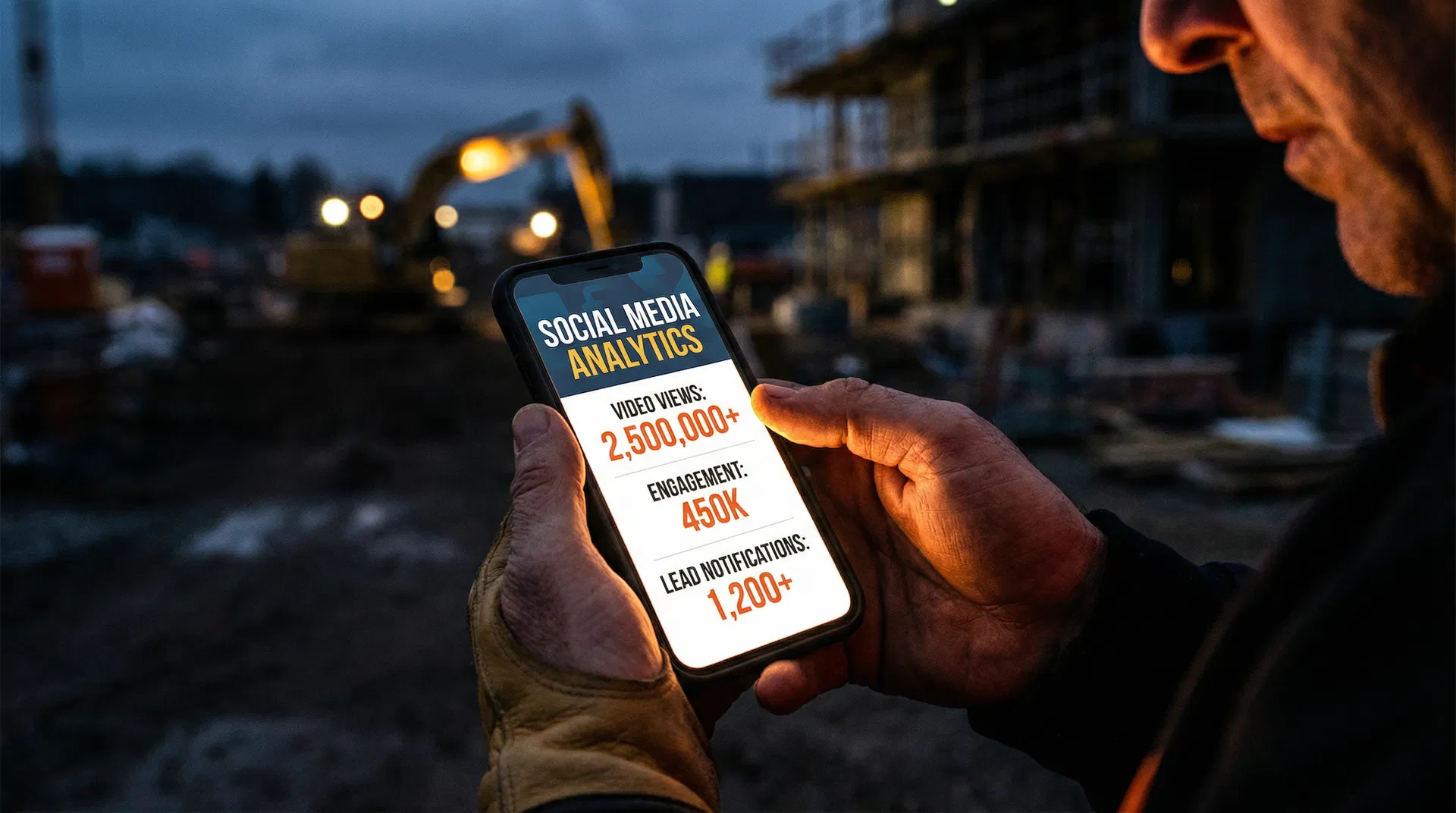 Social media results for contractors