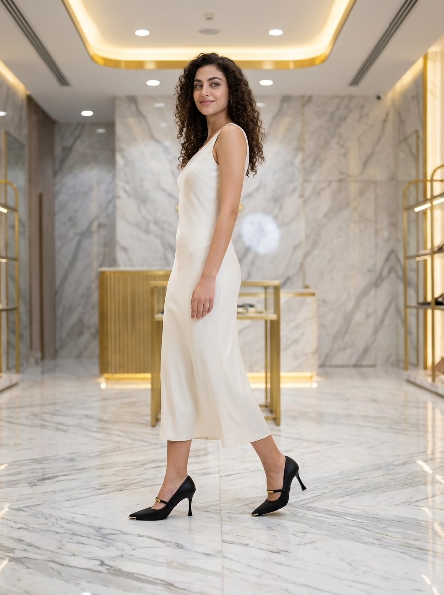 Midnight Allure Heels 7