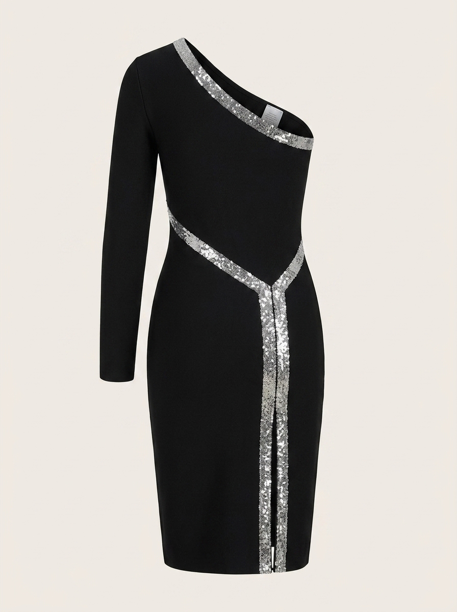 Glamour One-Shoulder Dress